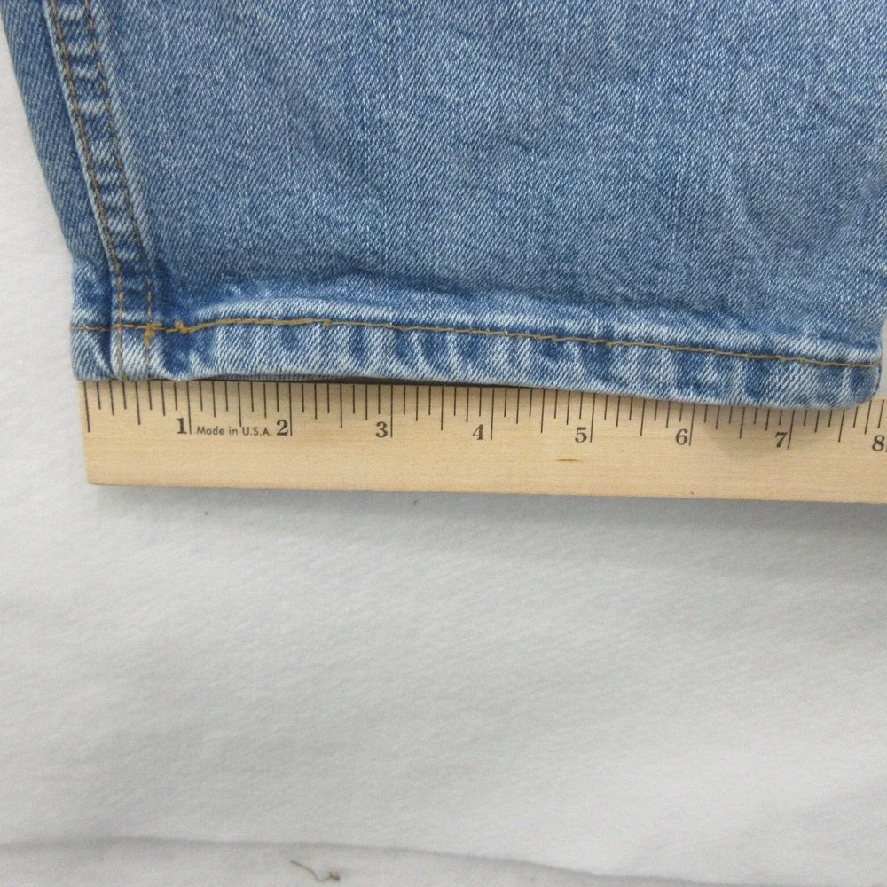 Levis Mens 550 Jeans Size 31 Blue Relaxed Fit Denim Stretch